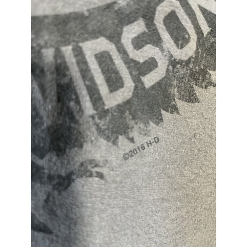 Harley Davidson T-shirt Mens 2XL Grey 2016 HD Savannah GA Timeless Legen… - Picture 5 of 9